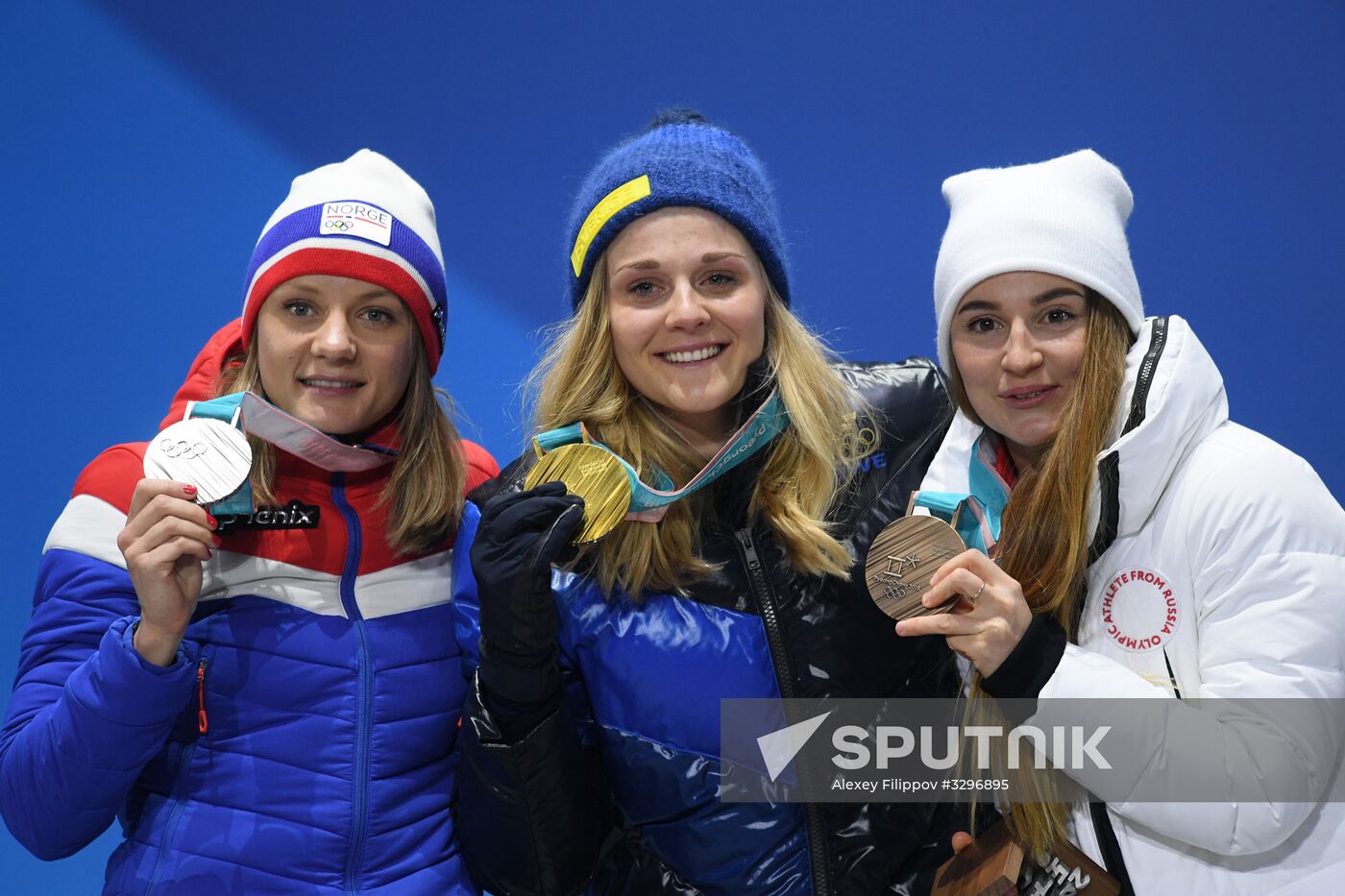2018 Winter Olympics. Award ceremony. Day five
