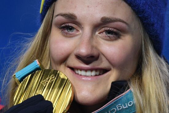 2018 Winter Olympics. Award ceremony. Day five