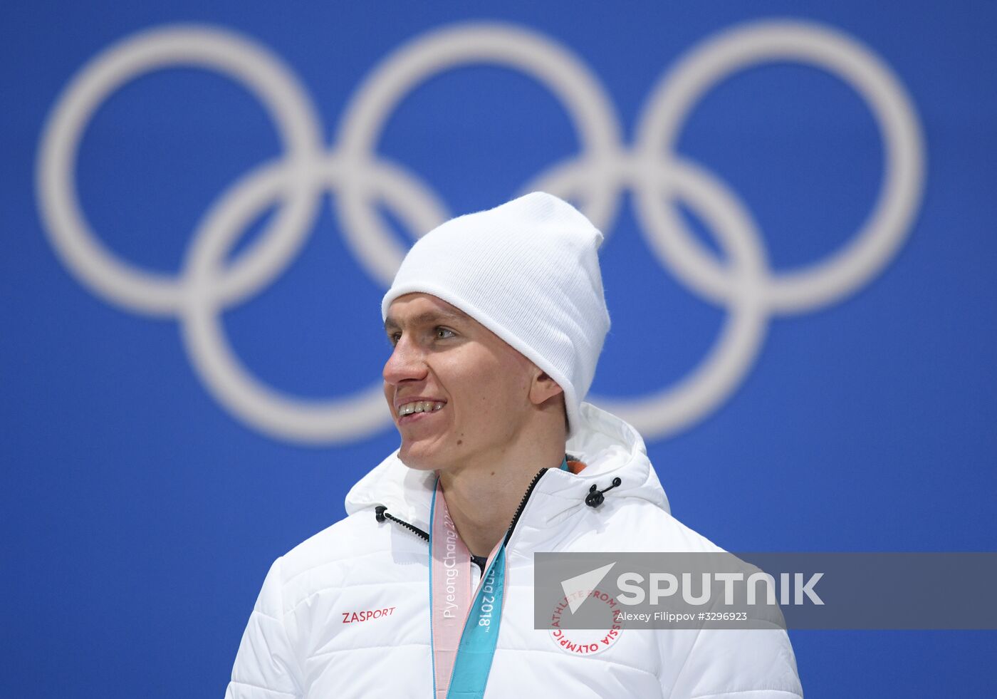 2018 Winter Olympics. Award ceremony. Day five