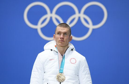 2018 Winter Olympics. Award ceremony. Day five