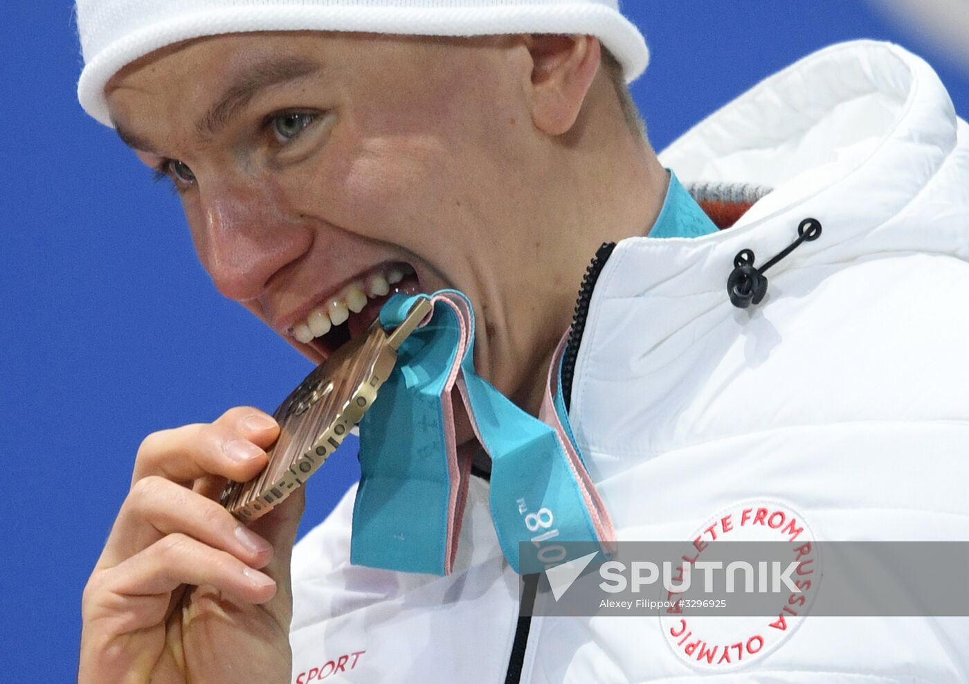 2018 Winter Olympics. Award ceremony. Day five