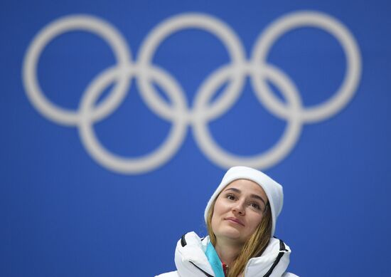 2018 Winter Olympics. Award ceremony. Day five