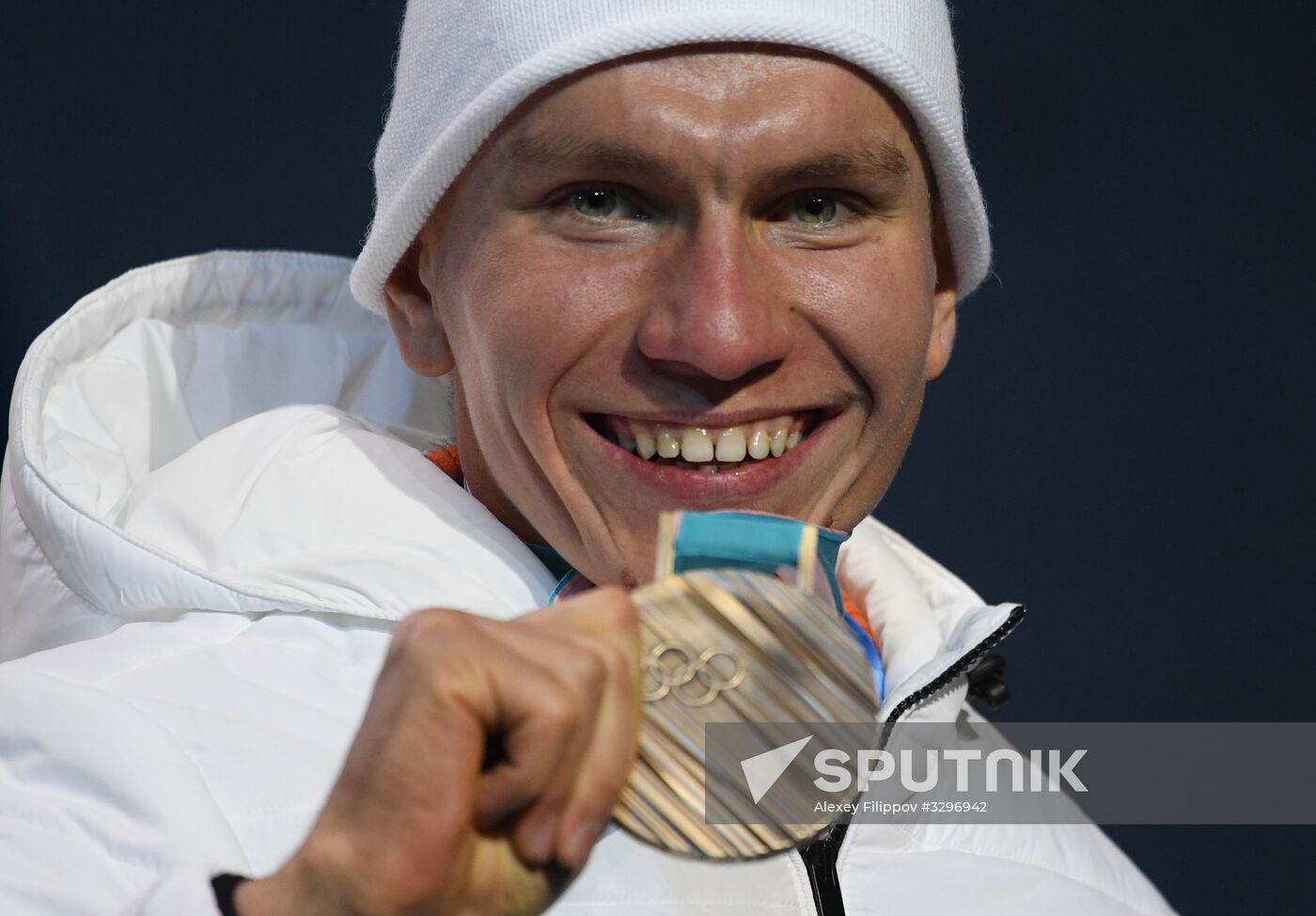 2018 Winter Olympics. Award ceremony. Day five