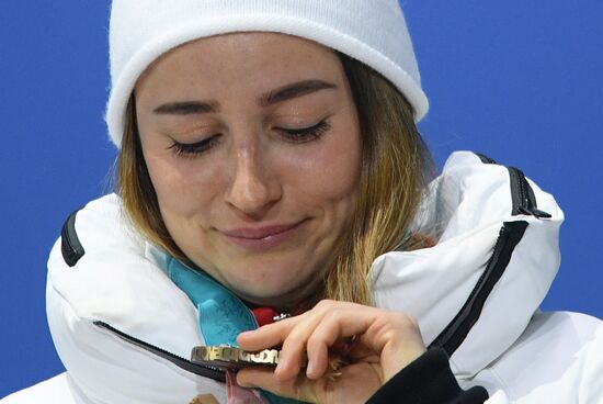 2018 Winter Olympics. Award ceremony. Day five