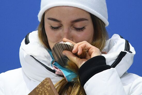 2018 Winter Olympics. Award ceremony. Day five