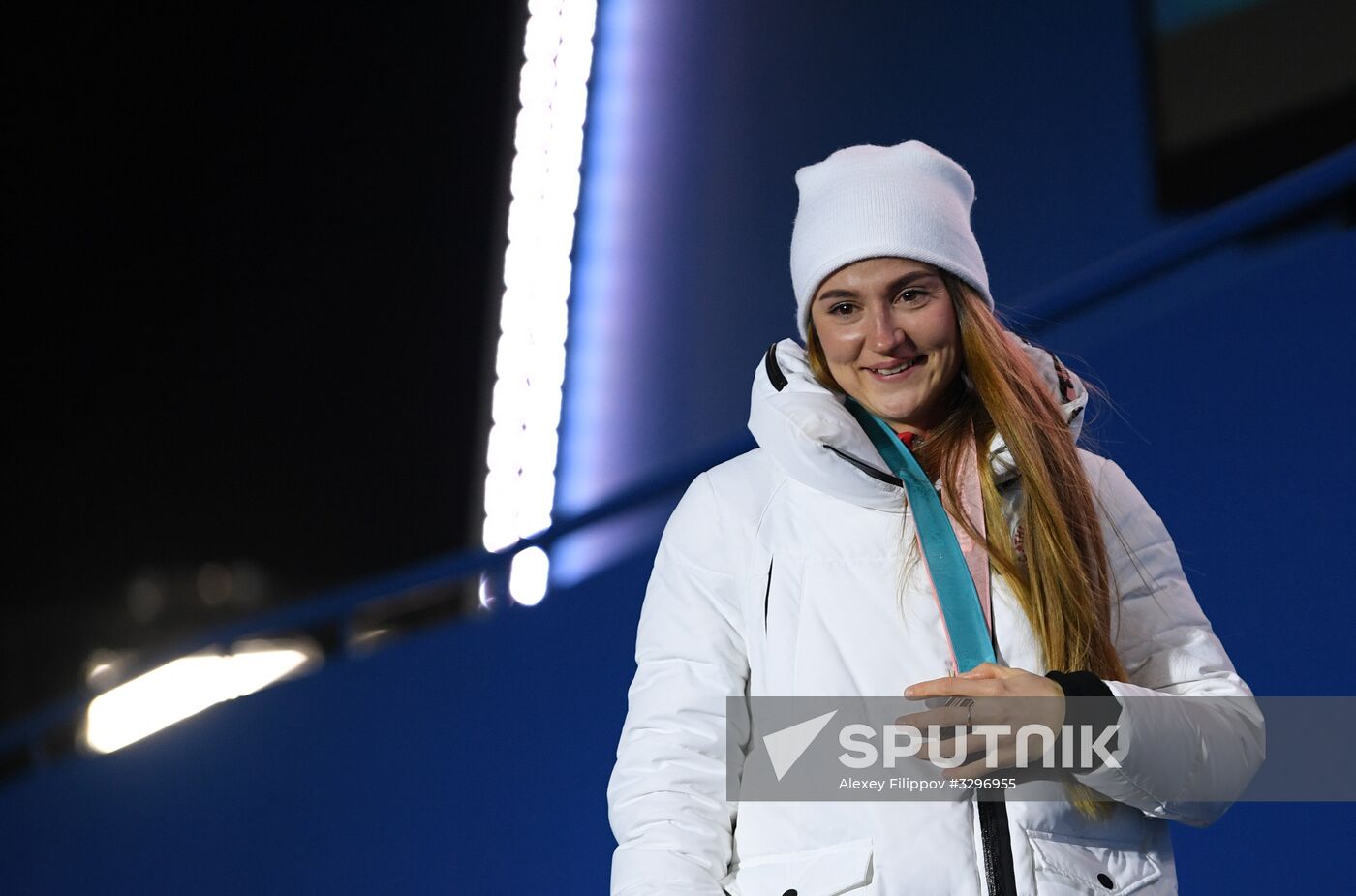 2018 Winter Olympics. Award ceremony. Day five