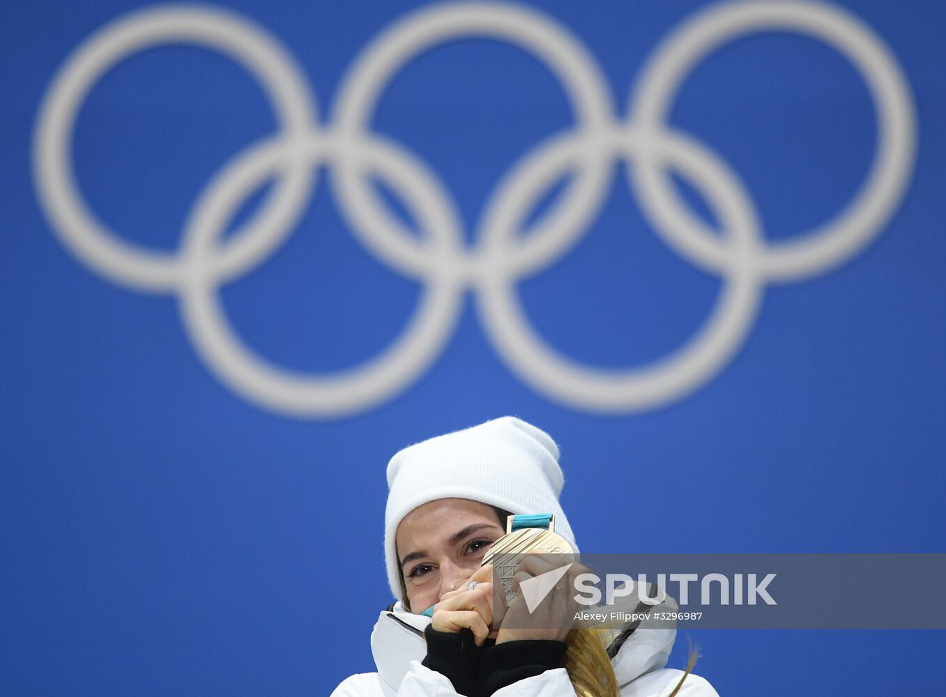 2018 Winter Olympics. Award ceremony. Day five
