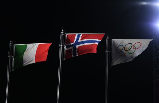 2018 Winter Olympics. Award ceremony. Day five