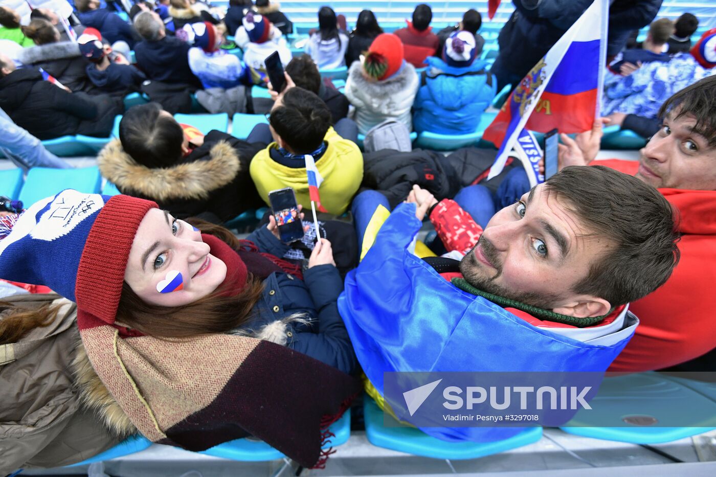 2018 Winter Olympics. Ice hockey. Men. Slovakia vs. Russia