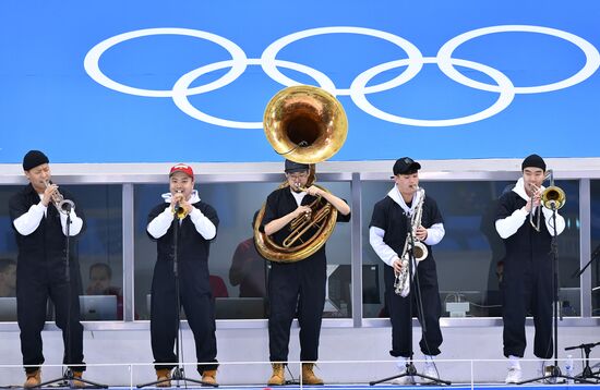 2018 Winter Olympics. Ice hockey. Men. Slovakia vs. Russia