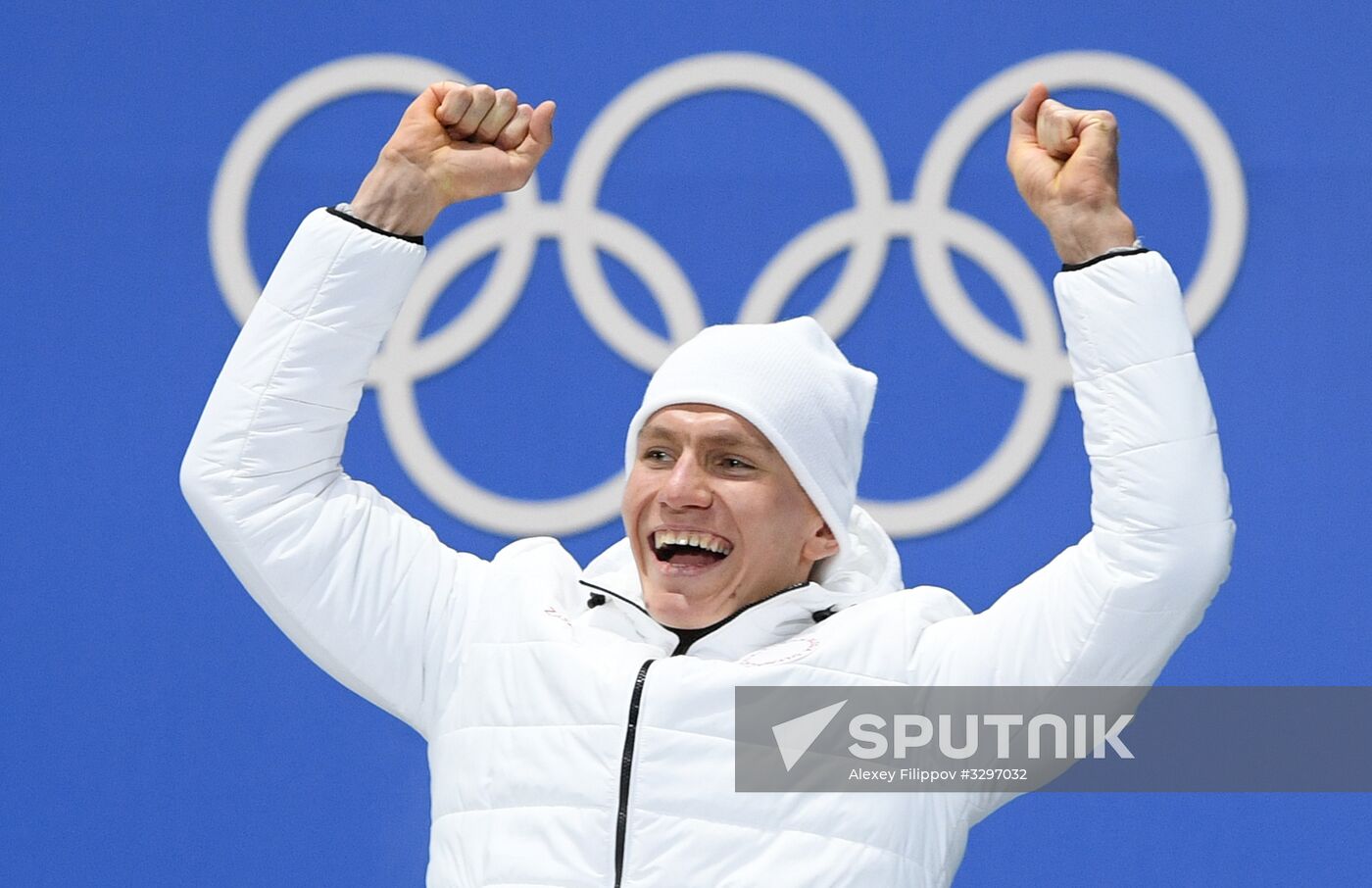 2018 Winter Olympics. Award ceremony. Day five