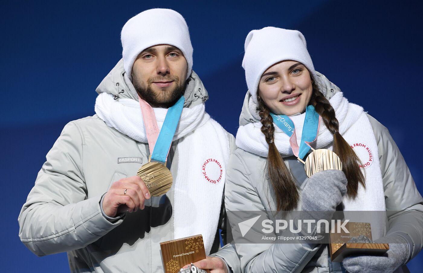 2018 Winter Olympics. Award ceremony. Day five