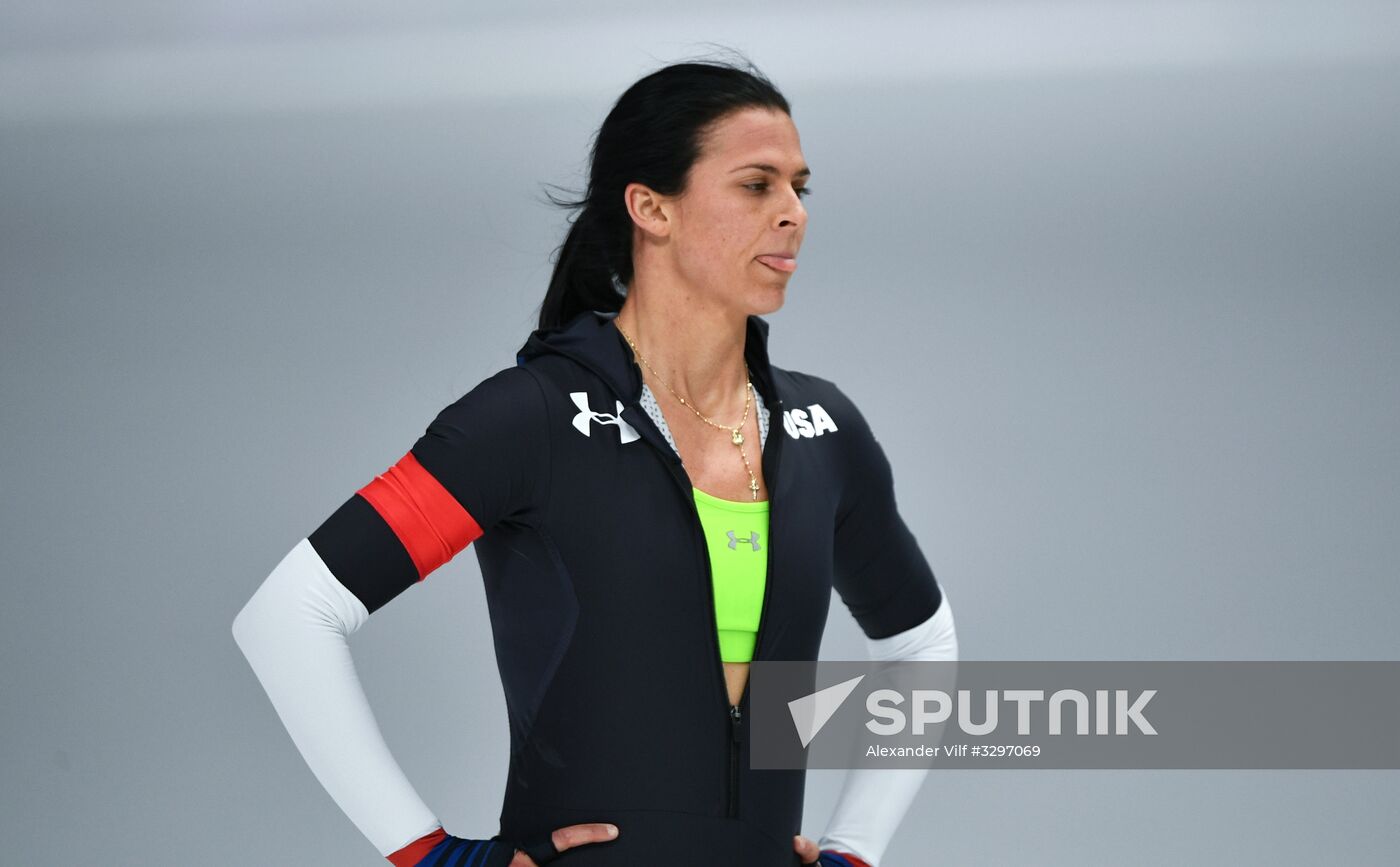 2018 Winter Olympics. Speed skating. Women. 1000m