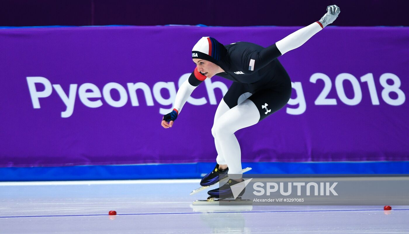 2018 Winter Olympics. Speed skating. Women. 1000m