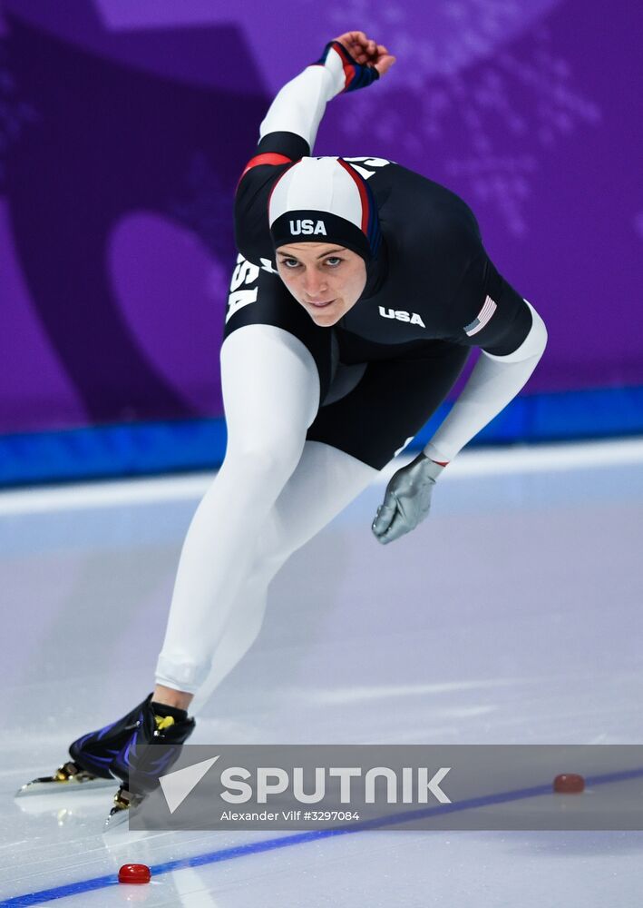 2018 Winter Olympics. Speed skating. Women. 1000m