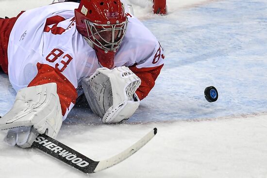 2018 Winter Olympics. Ice hockey. Men. Slovakia vs. Russia