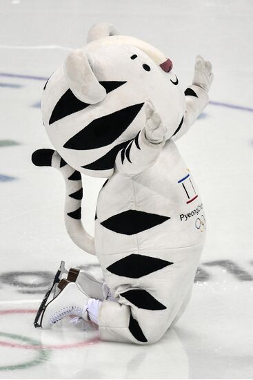 2018 Winter Olympics. Ice hockey. Men. Slovakia vs. Russia