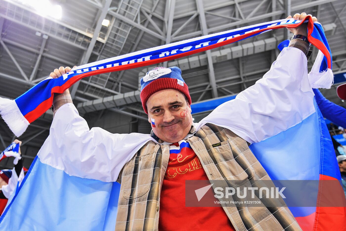 2018 Winter Olympics. Ice hockey. Men. Slovakia vs. Russia