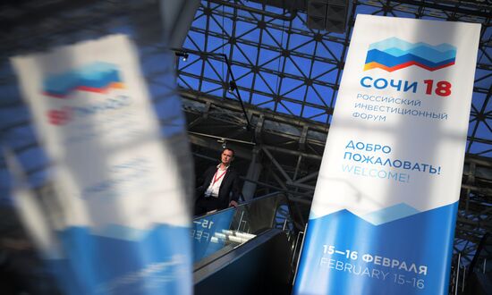 Preparations for Russian Investment Forum in Sochi