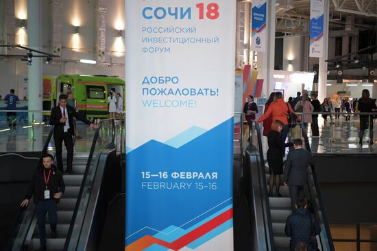 Preparations for Russian Investment Forum in Sochi