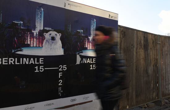 Preparations for 68th Berlin International Film Festival