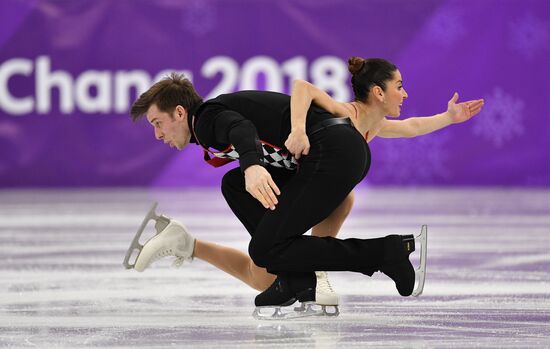 2018 Winter Olympics. Figure skating. Pairs. Free skating