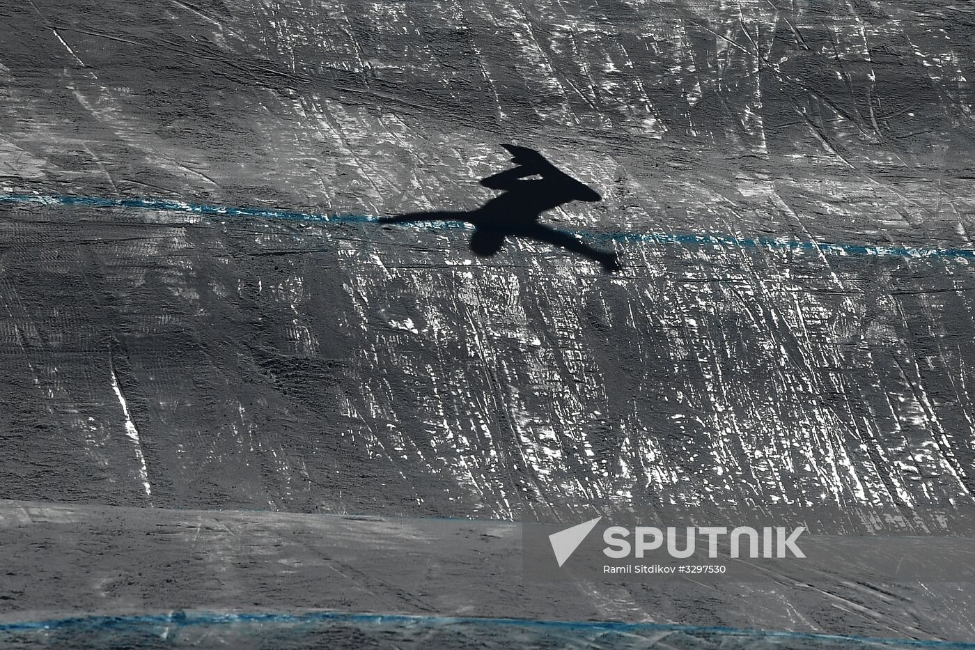 2018 Winter Olympics. Snowboarding. Men. Snowboard cross