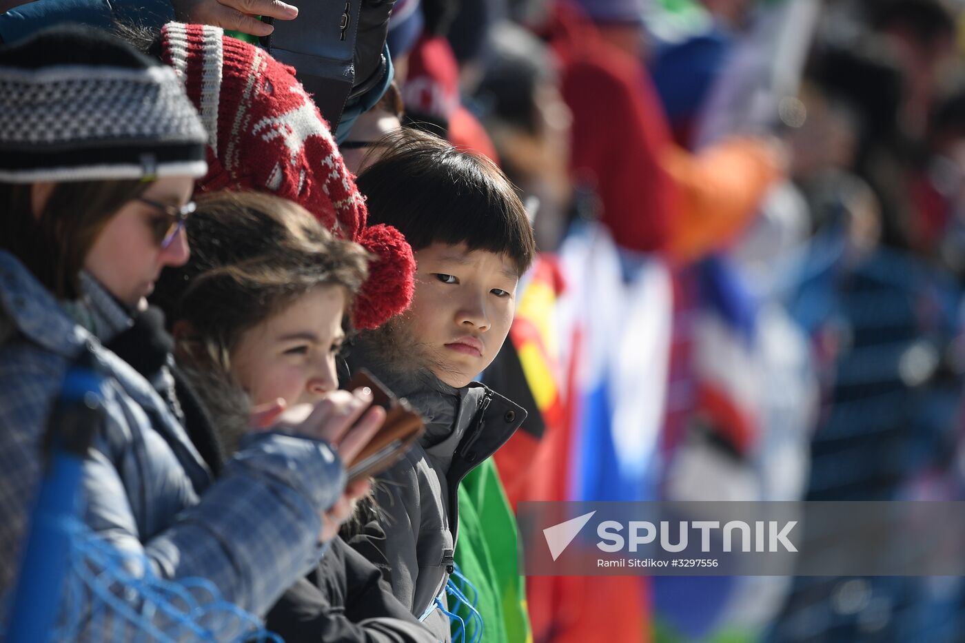 2018 Winter Olympics. Snowboarding. Men. Snowboard cross