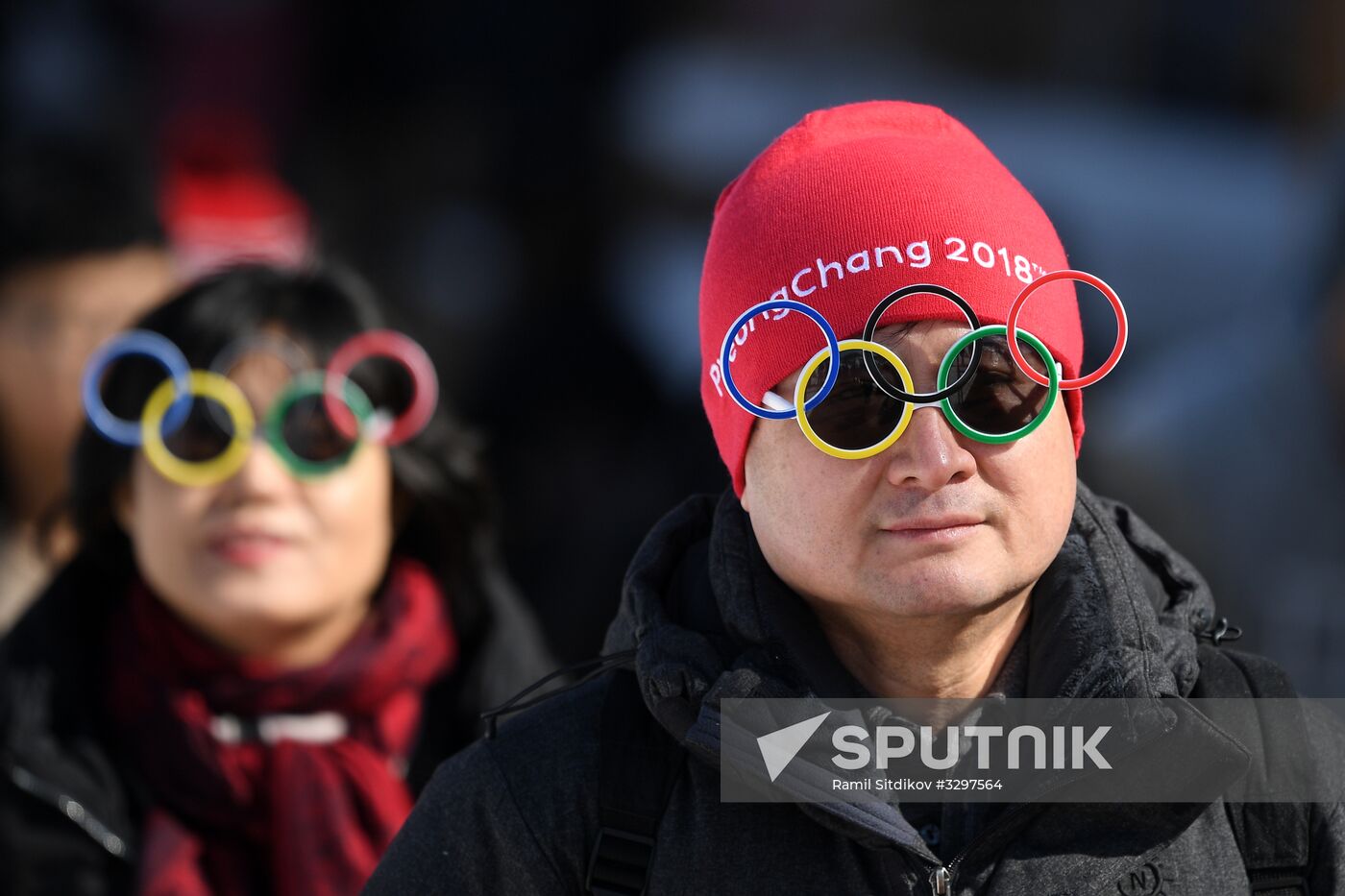 2018 Winter Olympics. Snowboarding. Men. Snowboard cross