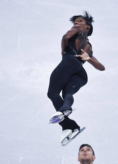 2018 Winter Olympics. Figure Skating. Team. Pairs. Free Skating