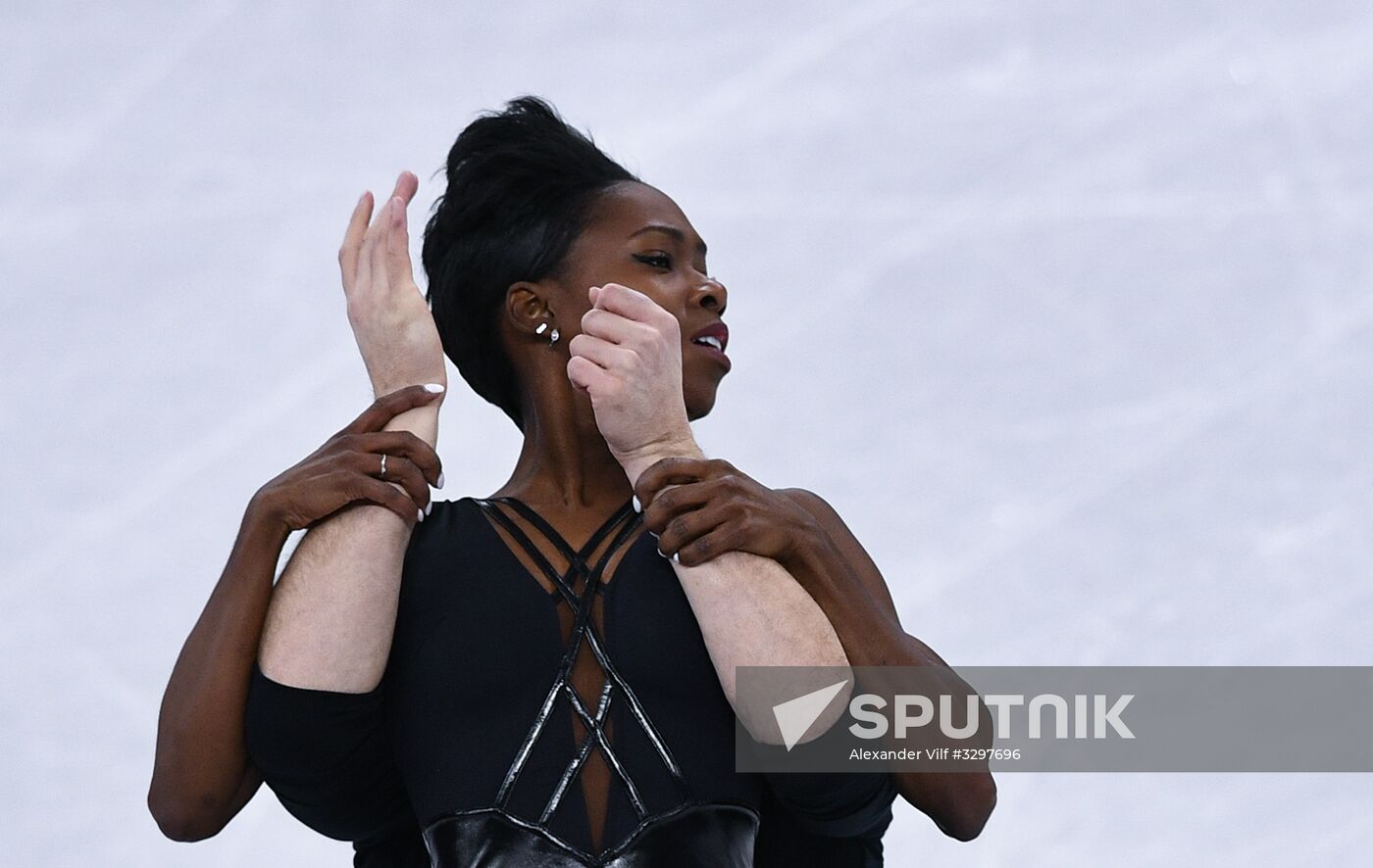 2018 Winter Olympics. Figure skating. Pairs. Free skating