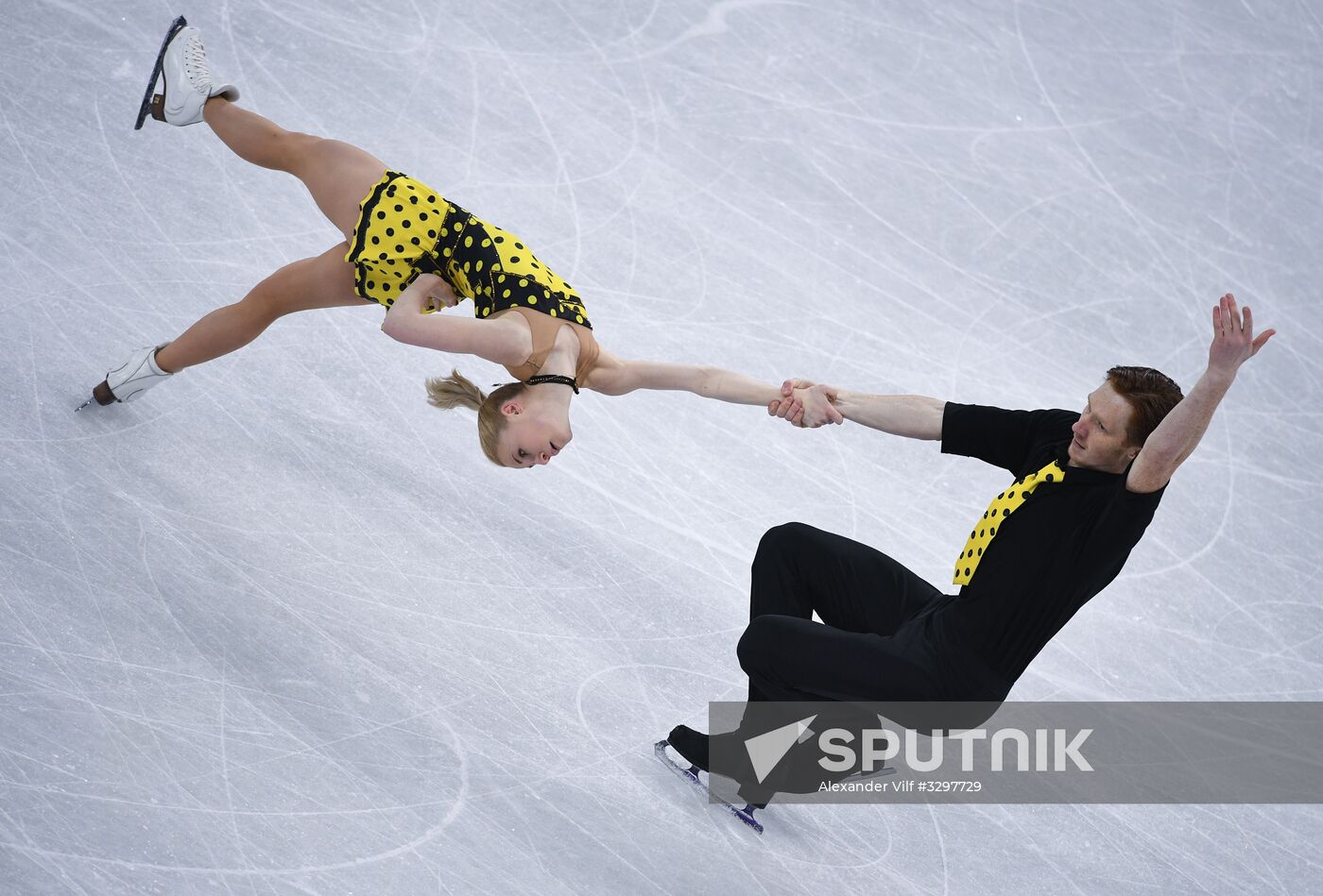 2018 Winter Olympics. Figure skating. Pairs. Free skating