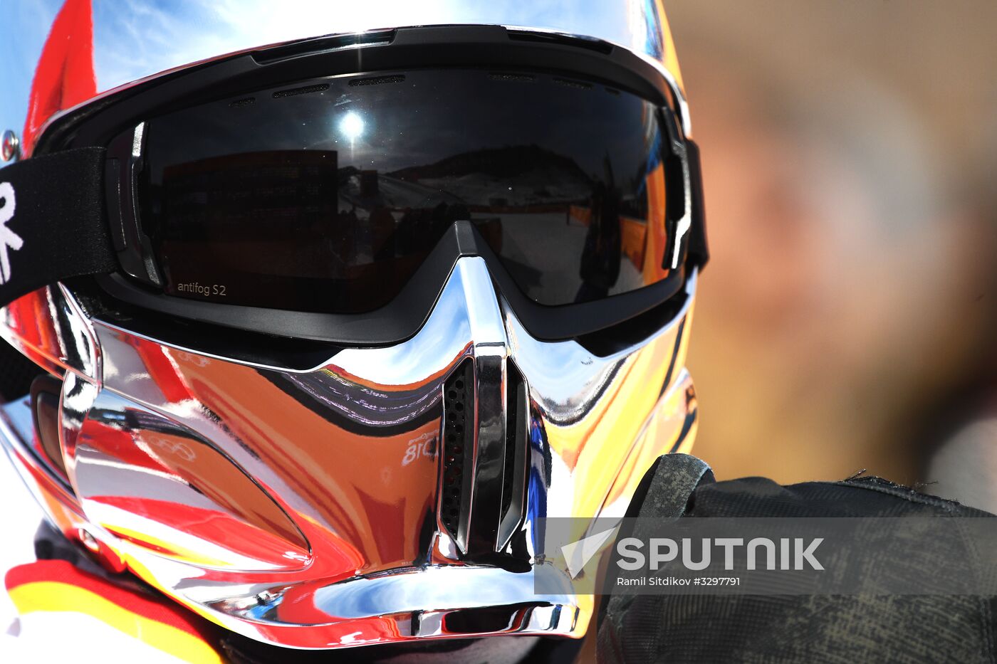 2018 Winter Olympics. Snowboarding. Men. Snowboard Cross