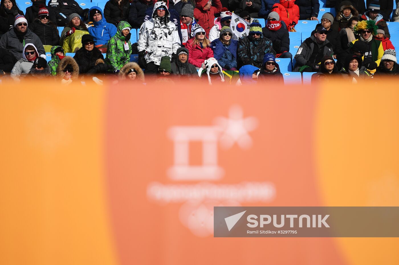 2018 Winter Olympics. Snowboarding. Men. Snowboard Cross