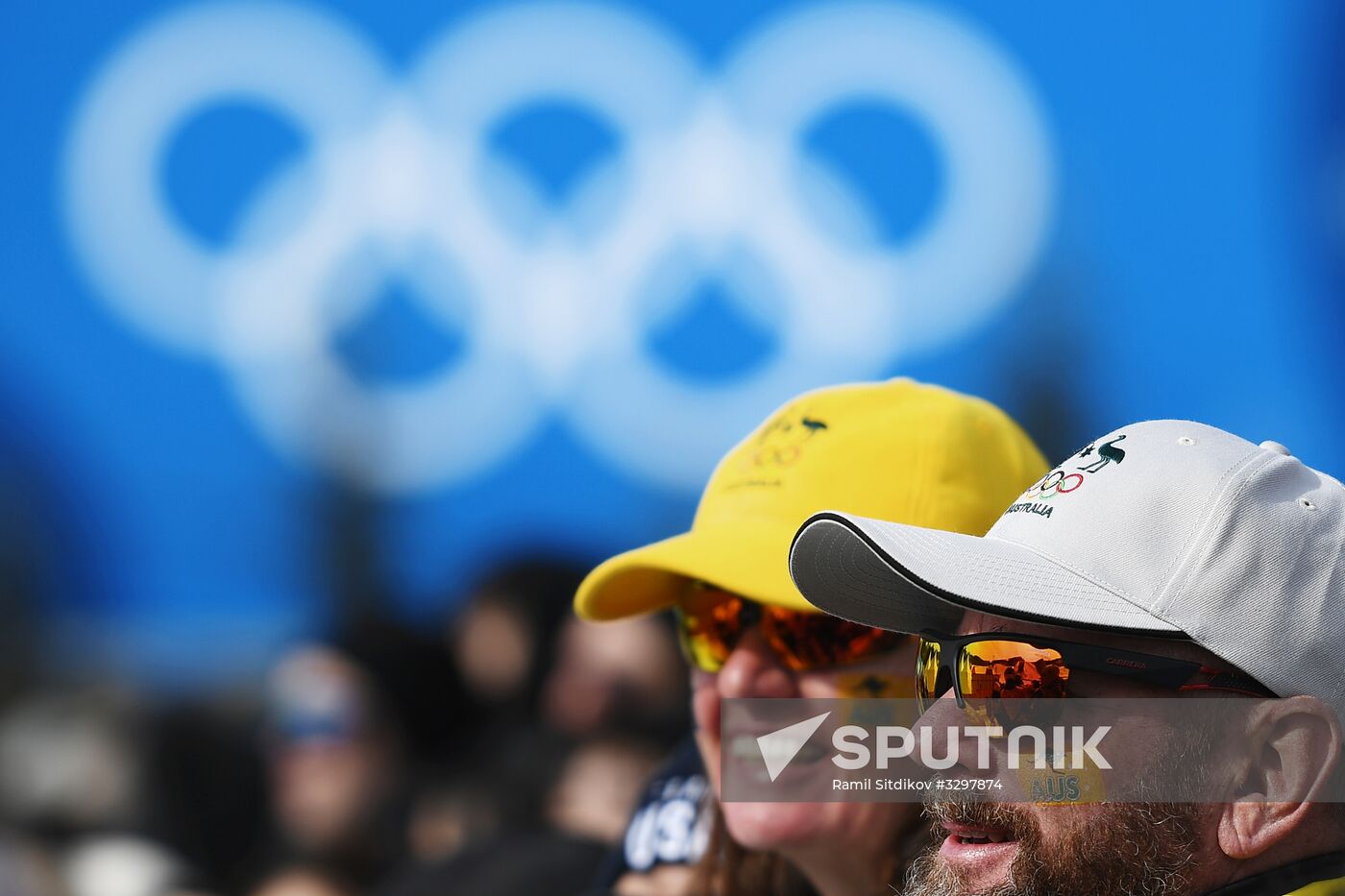 2018 Winter Olympics. Snowboarding. Men. Snowboard cross