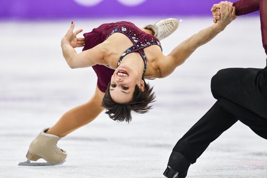 2018 Winter Olympics. Figure skating. Pairs. Free skating