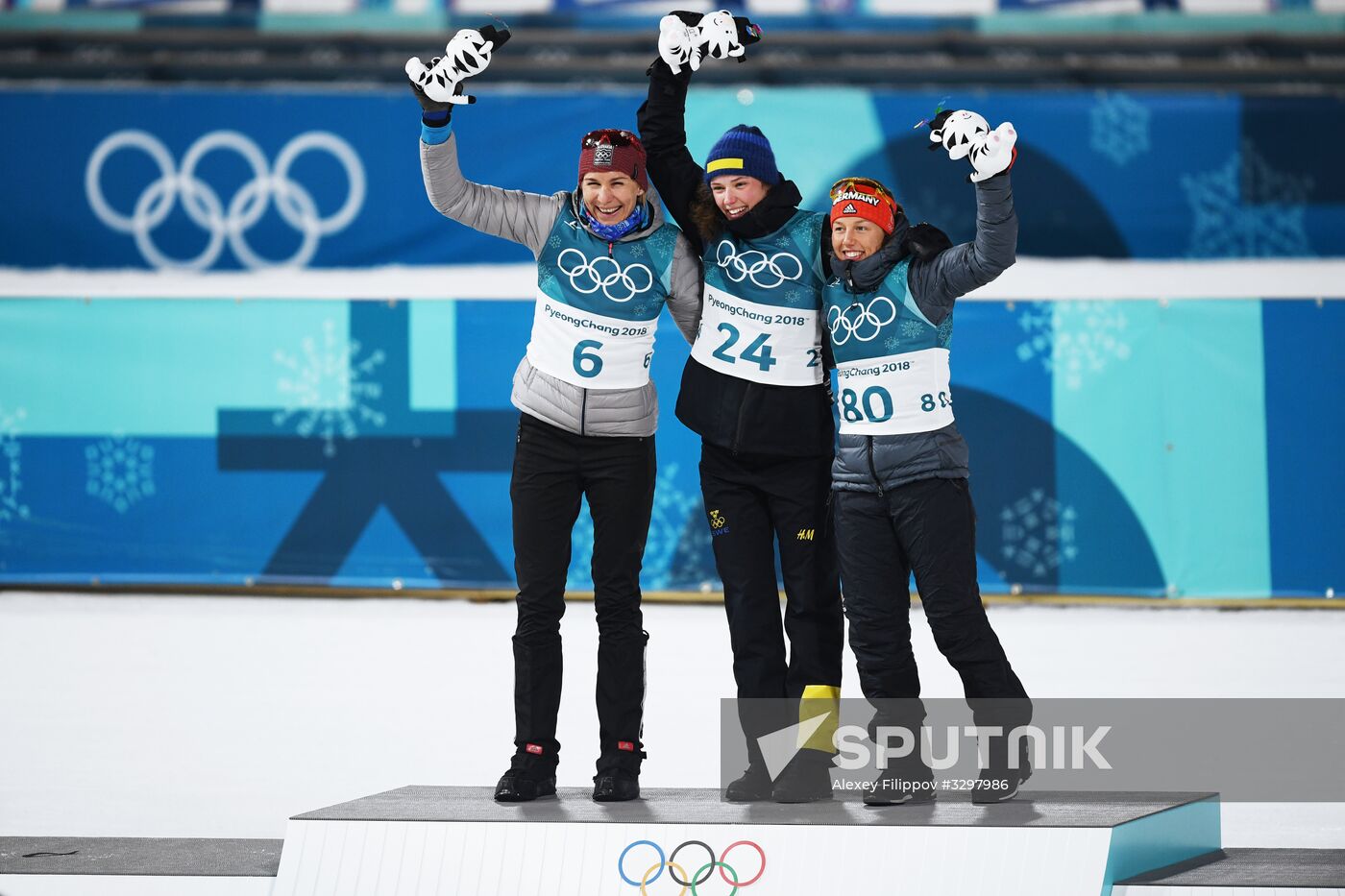 2018 Winter Olympics. Biathlon. Women. Individual events