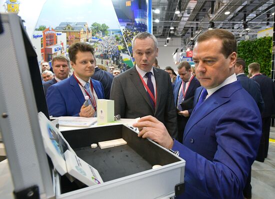 Russian Prime Minister Dmitry Medvedev attends Sochi 2018 Russian Investment Forum