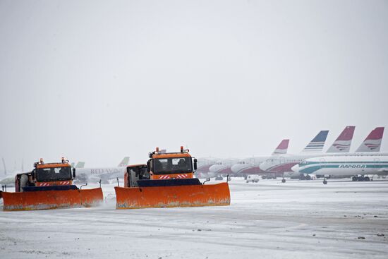 Domodedovo International Airport apron