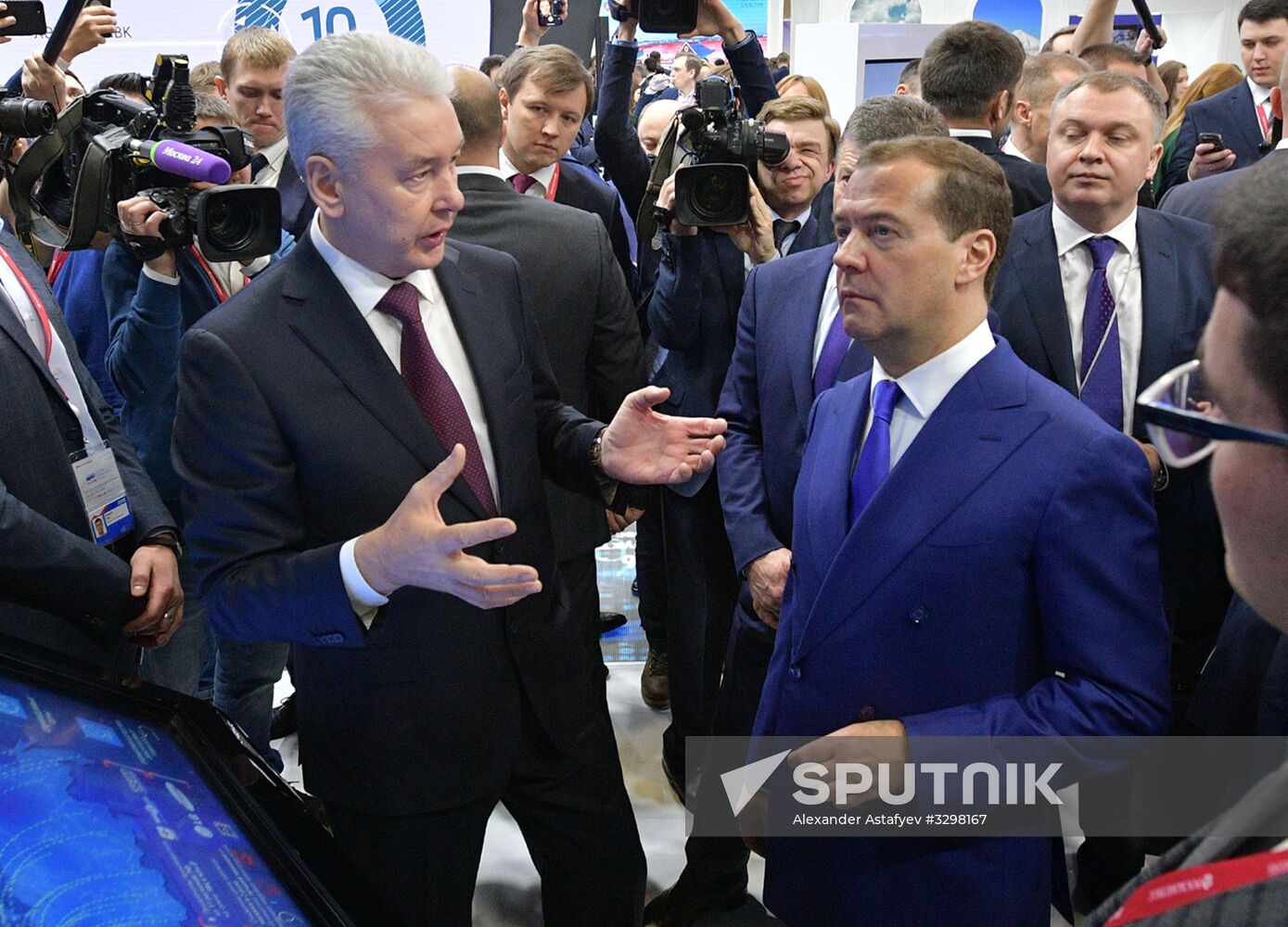 Russian Prime Minister Dmitry Medvedev attends Sochi 2018 Russian Investment Forum