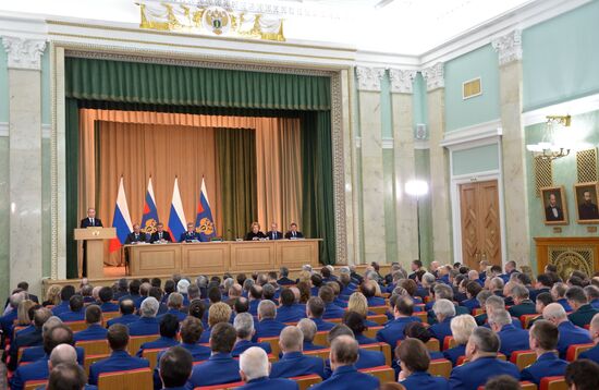 President Putin attends expanded format meeting of Procurator General's Office Board