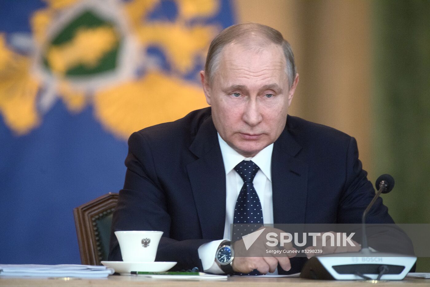 President Putin attends expanded format meeting of Procurator General's Office Board