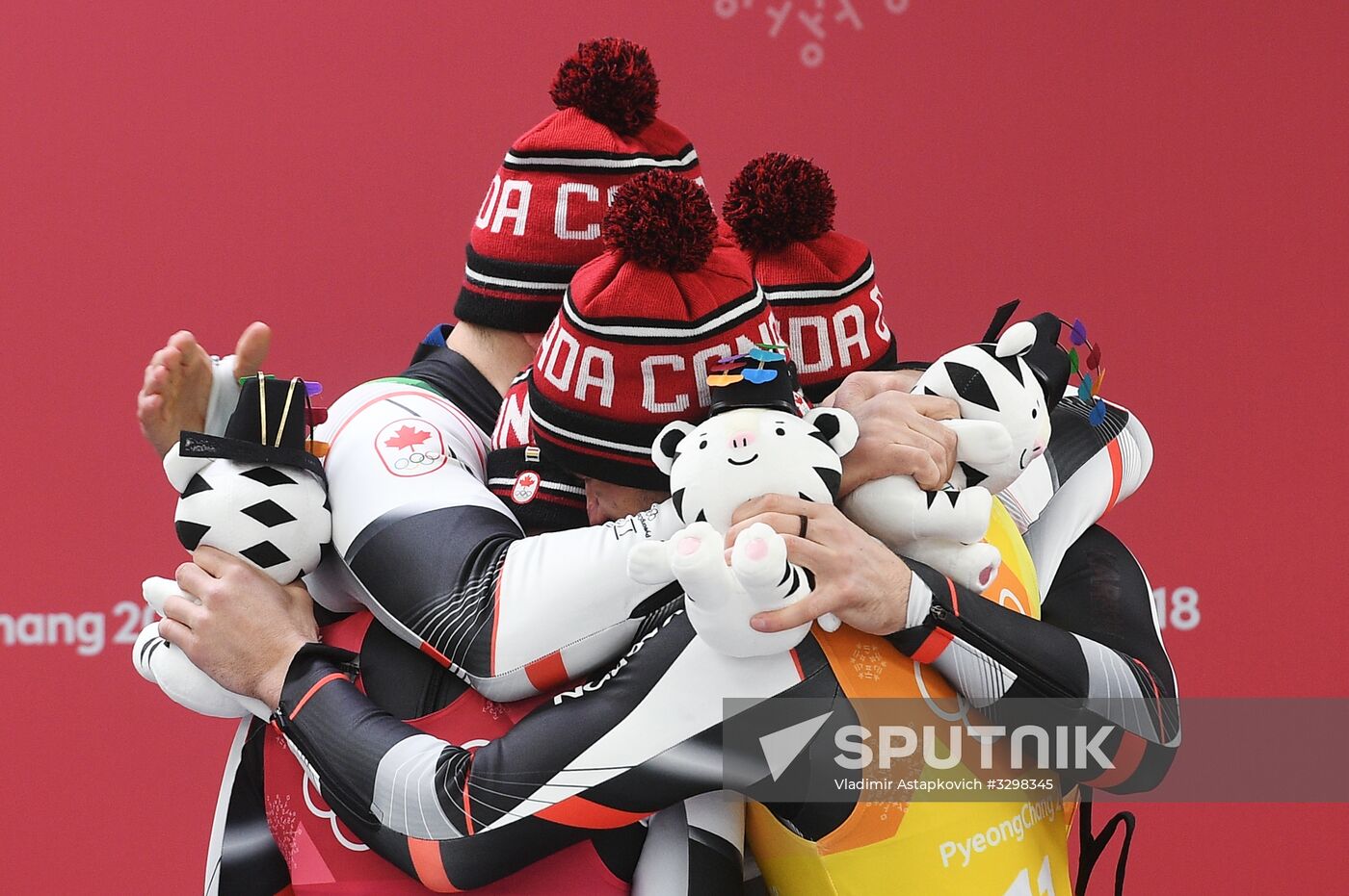 2018 Winter Olympics. Luge. Team relay