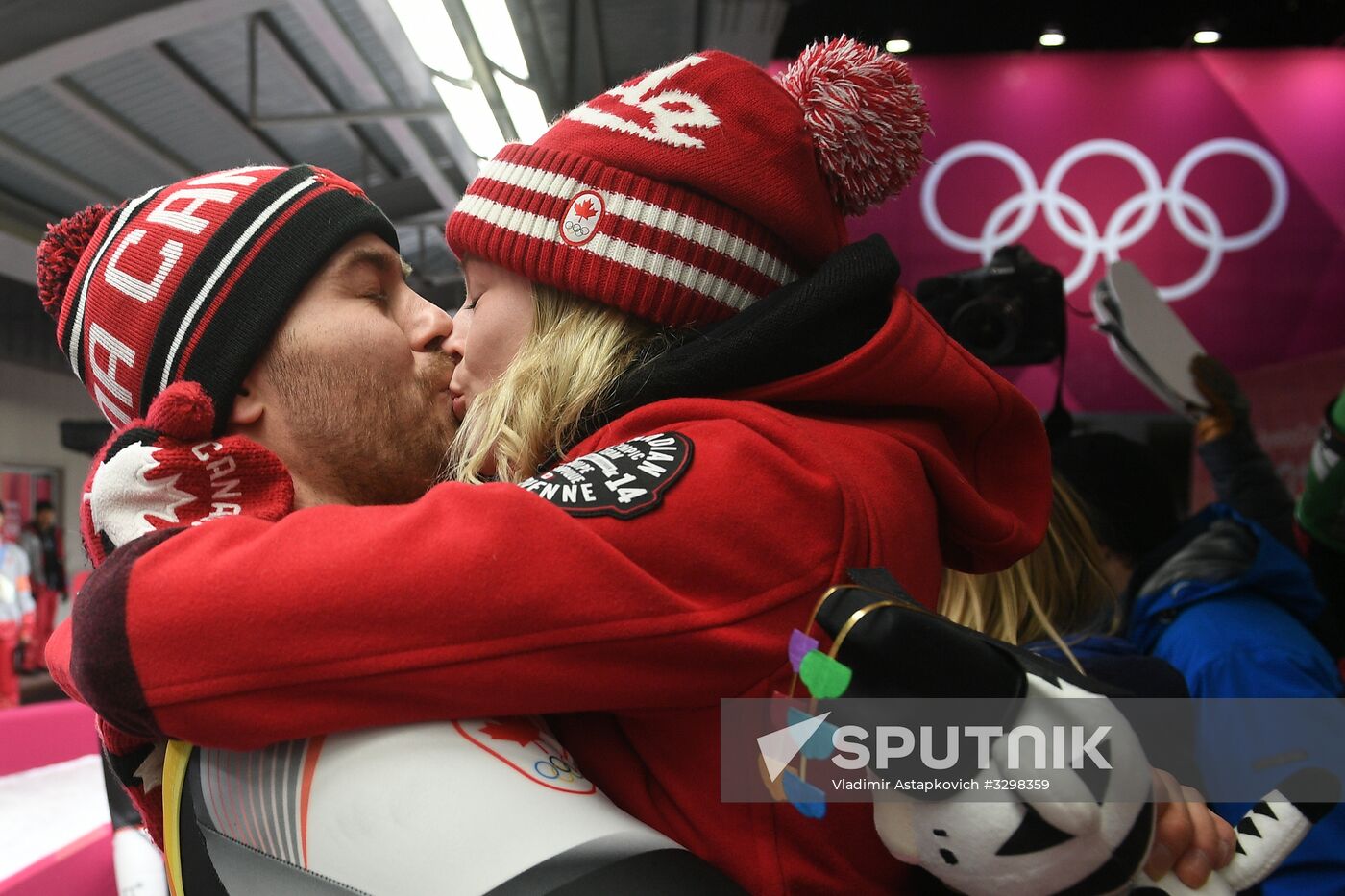2018 Winter Olympics. Luge. Team relay