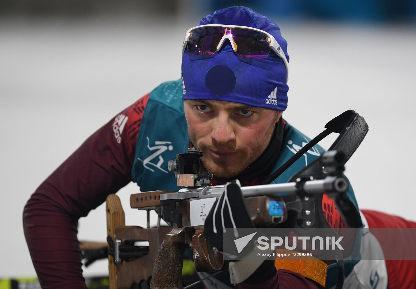 2018 Winter Olympics. Biathlon. Men. Individual race