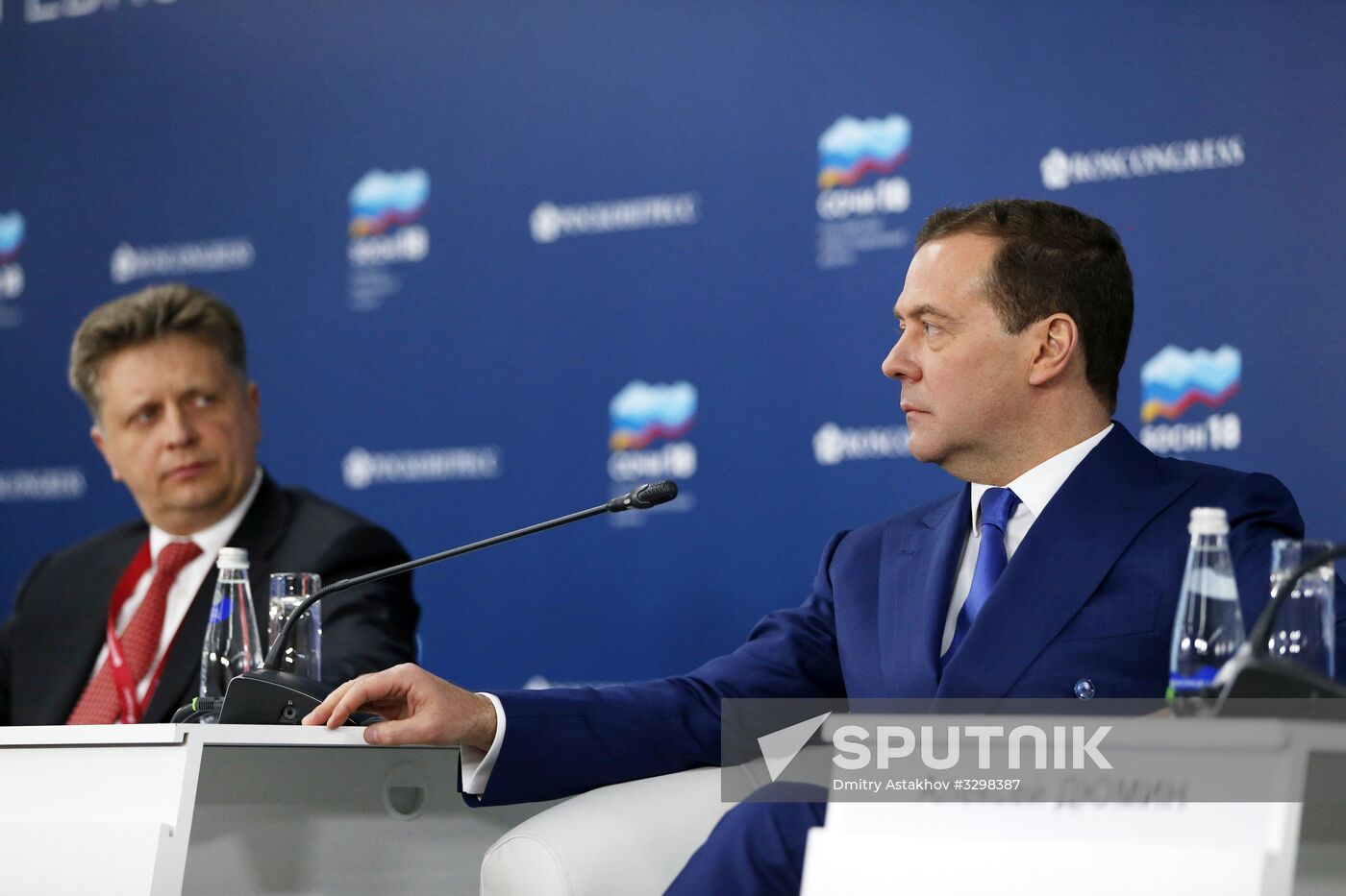 Russian Prime Minister Dmitry Medvedev attends Sochi 2018 Russian Investment Forum