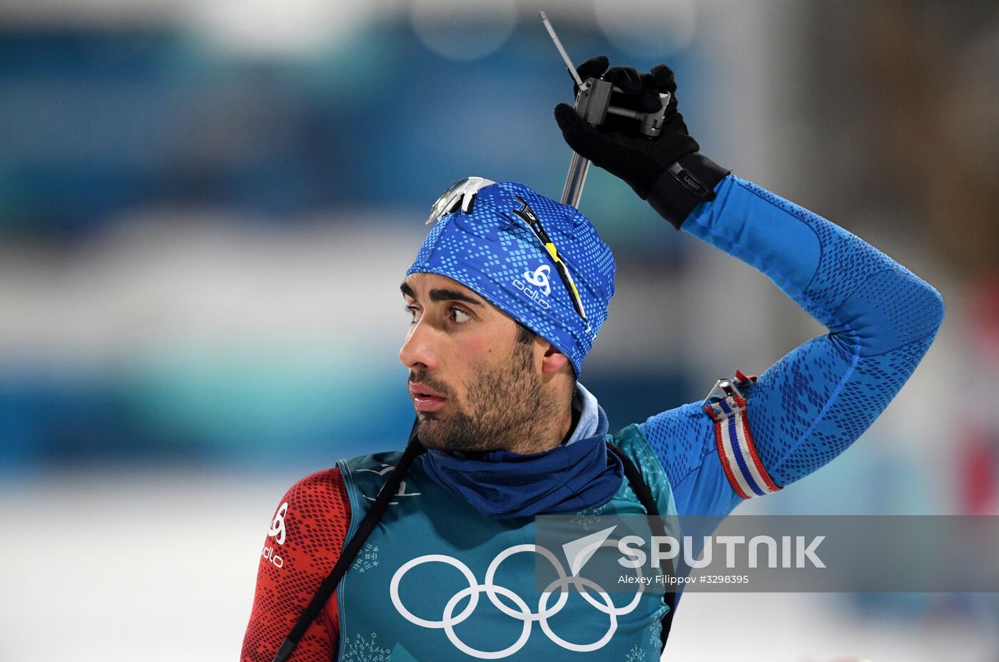 2018 Winter Olympics. Biathlon. Men. Individual race