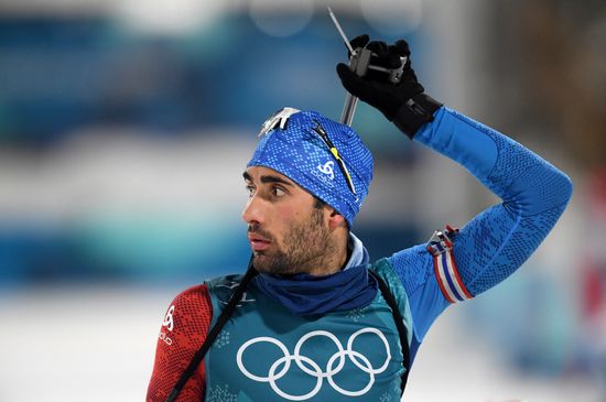 2018 Winter Olympics. Biathlon. Men. Individual race