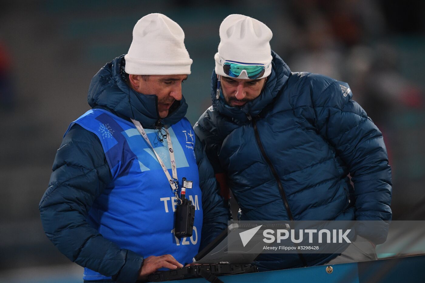 2018 Winter Olympics. Biathlon. Men. Individual race