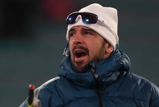 2018 Winter Olympics. Biathlon. Men. Individual race